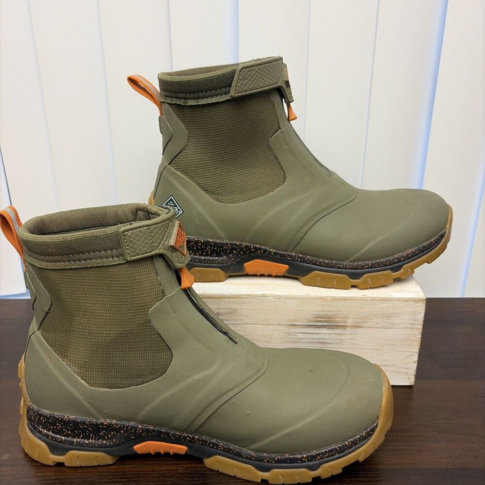 Men's Apex Mid Zip Ankle Boot Army Green AXMZ302 size 11 excellent condition